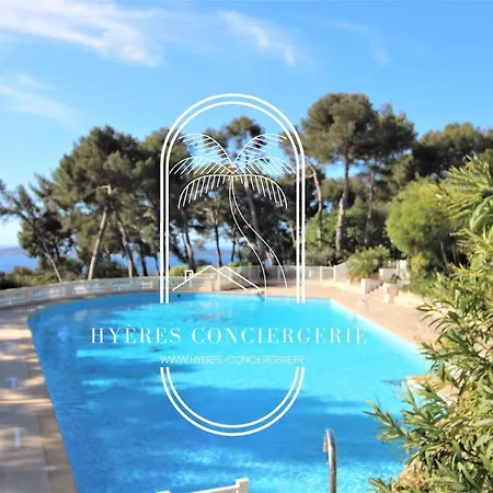 Lejlighed T3 Standing-splendide Vue Mer - Piscine Parking By Hc Hyères